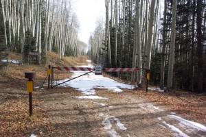 Closed Road - SJNF, CO