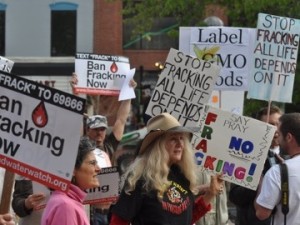 Fracking Protest Boulder 2013