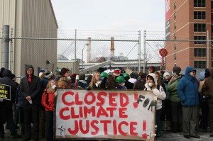 Climate Justice Protesters